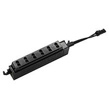 12V Power Supply Adapter, MINI-To-AMP, 6-Port