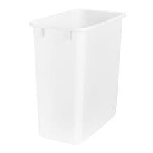 20 QT Replacement Waste Can, White