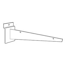 RVS108 Slatwall Shelf Bracket, Chrome Finish