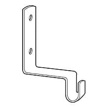 Wall Hanger, Chrome Finish