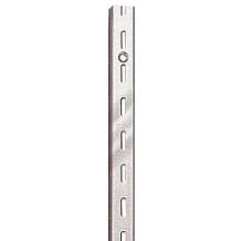 4' RV40 Single Slot Shelf Standard, Satin Zinc Finish