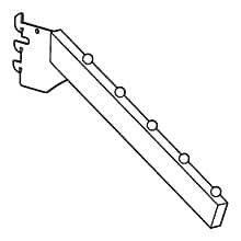 Waterfall Faceout, Polished Chrome Finish