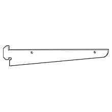 RV742 Shelf Bracket for Recessed Standard, Satin Zinc Finish
