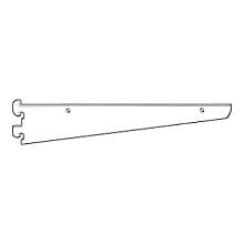 RVS844 Heavy-Duty Uphook Shelf Bracket, Stain Zinc