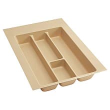 Utility Tray Drawer Insert, Almond