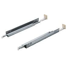 18" Futura SMOVE 7555 Undermount Drawer Slide for 5/8" Material, 100lb Capacity,Full Extension, Soft-Closing