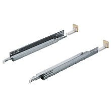 21" Futura SMOVE 7555 Undermount Drawer Slide for 5/8" Material, 100lb Capacity,Full Extension, Soft-Closing