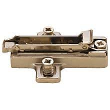 Wing Mounting Plate with Euro Screw, Nickel-Plated