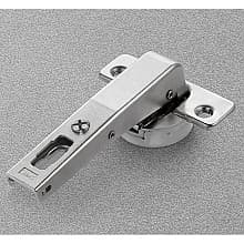 Series 200 Blind Corner 94° Opening Hinge, Silentia+ Soft-Closing, Inset, Nickel-Plated, Screw-On