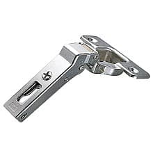 Series 200 +45&#730; Angle Corner 94&#730; Opening Hinge, Self-Closing, Nickel-Plated