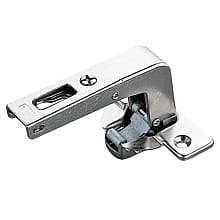 Series 200 Blind Corner 110&#730; Opening Hinge, 45mm Bore Pattern, Self-Closing, Overlay