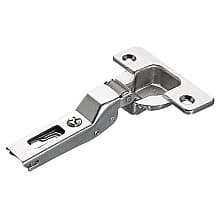 Series 200 105&#730; Opening Thick Door Hinge, 45mm Bore Pattern, Self-Closing, Half Overlay