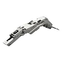 Series 200 155° Opening Hinge, 45mm Bore Pattern, Self-Closing, Full Overlay, Nickel-Plated, Dowelled