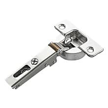 Silentia+ 700 110° Opening Hinge, 45mm Boring Pattern, Soft-Closing, Full Overlay, Nickel-Plated, Dowelled