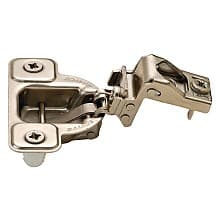 Excentra S 106&#730; Opening Wrap-Around Face Frame Hinge, 45mm Boring Pattern, Self-Closing