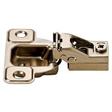 Excentra S 106˚ Opening Wrap-Around Face Frame Hinge, 45mm Boring Pattern, Self-Closing