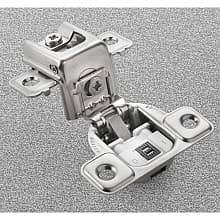 Series CU 106˚ Opening Edge-Mount Face Frame Hinge, 45mm Boring Pattern, Soft-Closing