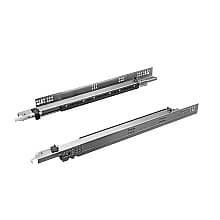 F70 PUSH  Face Frame Undermount Drawer Slide for 5/8" Material, 170lb Capacity, Full Extension, Push-To-Open