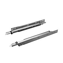 F70 PUSH  Frameless Undermount Drawer Slide for 5/8" Material, 170lb Capacity, Full Extension, Push-To-Open