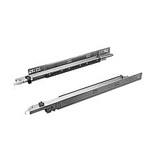 F70 PUSH  Frameless Undermount Drawer Slide for 5/8" Material, 170lb Capacity, Full Extension, Push-To-Open