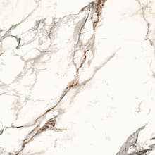 SALT Saviola 2-Sided Decorative Panel, Color GSA83 Calacatta, 83-5/16" x 110-1/4", 8 mm Thick, Blunt Finish