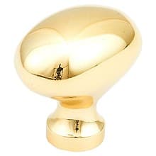 1-3/8" Traditional Oval Cabinet Knob