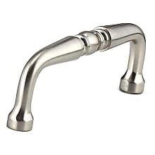 3" Traditional Wire Pull, Distressed Nickel