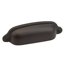 3" Traditional Cup Pull, Oil-Rubbed Bronze