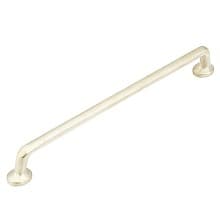 12" Cast Bronze Mountain Handle Pull, Antique Silver