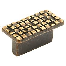 1-7/8" Mosaic Rectangular Cabinet Knob