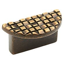 1-7/8" Mosaic Half Circle Cabinet Knob