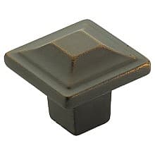 1-1/4" Menlo Park Square Cabinet Knob