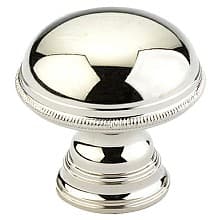 1-1/4" Atherton Plain Surface Knurled Edge Round Cabinet Knob