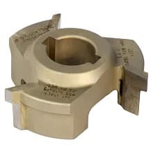 SCM Top and Bottom Carbide Trimmer, 1 mm Radius, 55.3 x 21x16, Left Hand