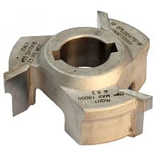 SCM Top and Bottom Carbide Trimmer, 3 mm Radius, Right Hand
