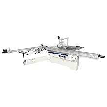 SCM 3-Phase 11Hp 10.5' Manual Sliding Table Saw w/tilting 14&Prime; main blade (16&Prime; capacity), 1&Prime; arbor w/expandable scoring blade & 50&Prime; rip capacity