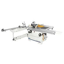 Minimax Single-Phase 4.8Hp (x3) 8.5' Combination machine 12&Prime; main blade w/12&Prime; Tersa cutterblock w/mortiser, 1.25&Prime; interchangeable spindle, DADO, add table, grav handwheels