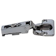 304B Stainless Steel 100&#730; Opening Hinge, Self-Closing, Overlay, Polished