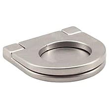1-1/16" Folding Flush Pull, Satin Nickel