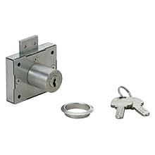 Cabinet Lock, Stainless Steel, Keyed Alike/Keyed Different/Master Key, 24mm Cylinder Length