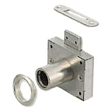 Cabinet Lock with Stainless Steel Body, Master Key, Nickel