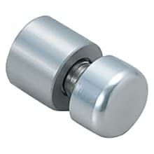 10mm Glass Standoff with Cover Cap, Anodized/Nickel Plated