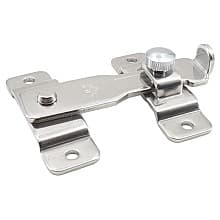 3-3/16" Bar Latch, Polished Stainless Steel