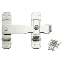 6-1/8" Spring Loaded Bar Latch, Polished Stainless Steel