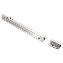 9-7/16" Spring Loaded Barrel Bolt, Satin/Plain