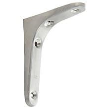 69mm x 86mm BT Shelf Bracket, Satin Stainless Steel