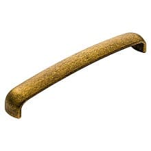 192mm Handle Pull, Matte Antique Brass, 202.35mm Length