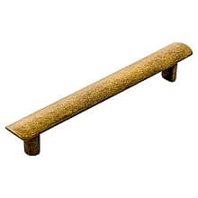 160mm Handle Pull, Matte Antique Brass, 197mm Length