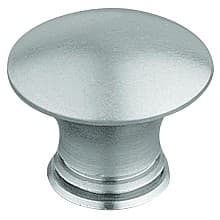 1-3/16" Stainless Steel Knob, Satin Nickel