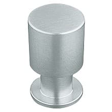 25/32" Stainless Steel Knob, Satin Nickel